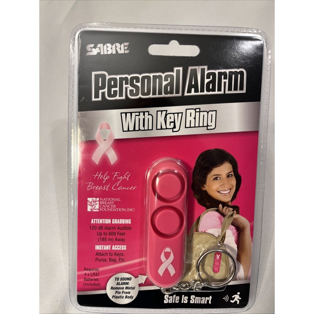 Sabre Personal Alarm Key Ring #120dB